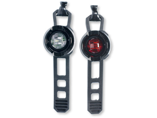 Simson 022009 batterij LED set "Bullet" 1 LED 2,5 LUX / 1,5 LUX
