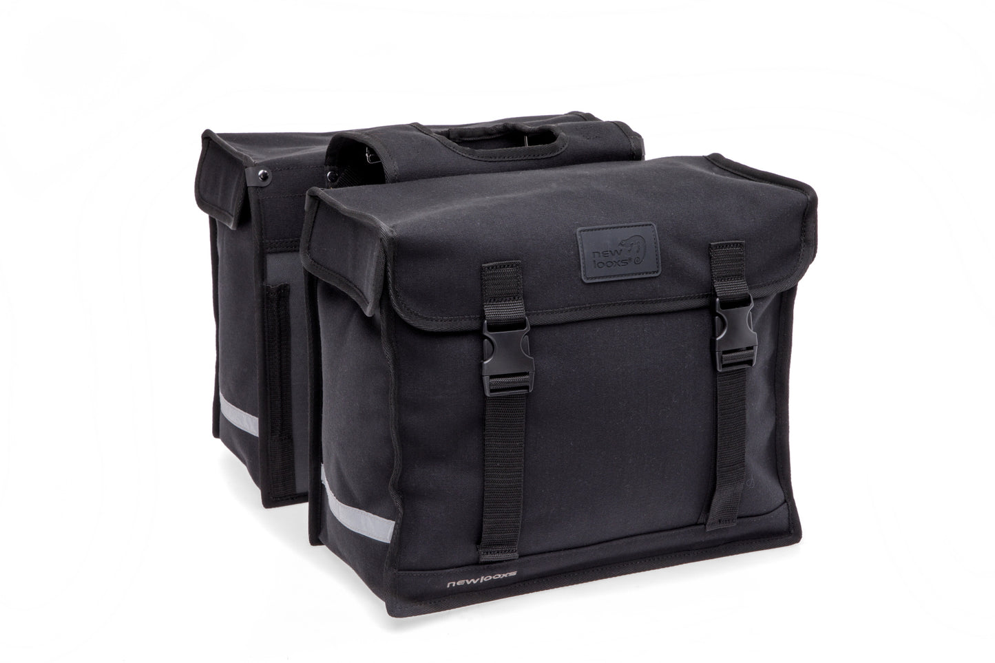 New Looxs tas nr. 30 Double Pannier DeLuxe zwart 46L - 030.330
