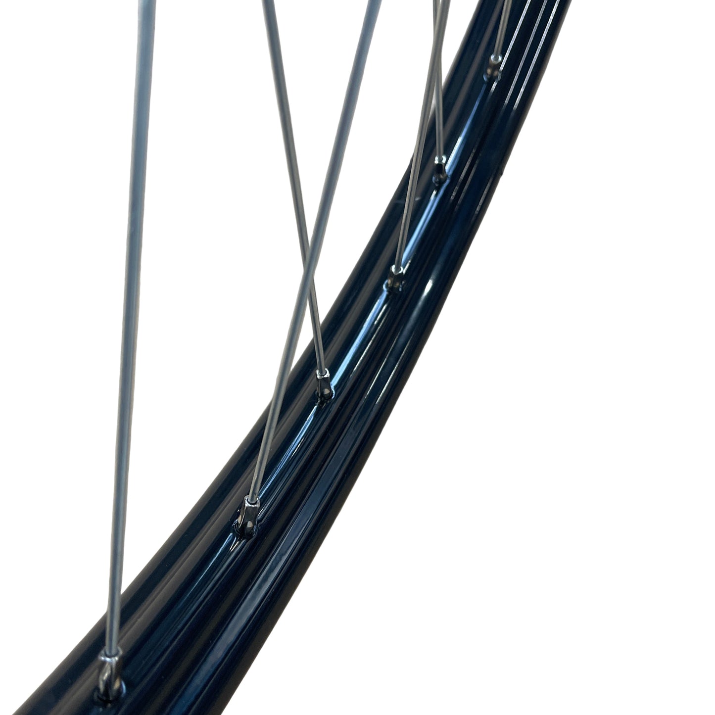 Achterwiel 28" - 635 V38 oma zwart Ryde zink spaken Nexus 3GRN