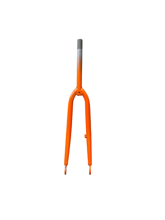 Bedrijfsfiets voorvork 26' kleur: oranje