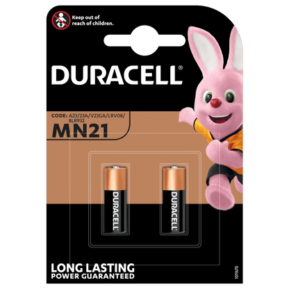 Batterij Duracell MN21/A23 12V (2)