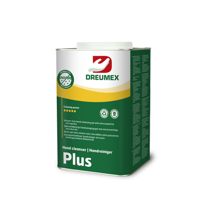 Dreumex Plus 2 x 4,5 liter display + gratis Natural Care 250 ml.