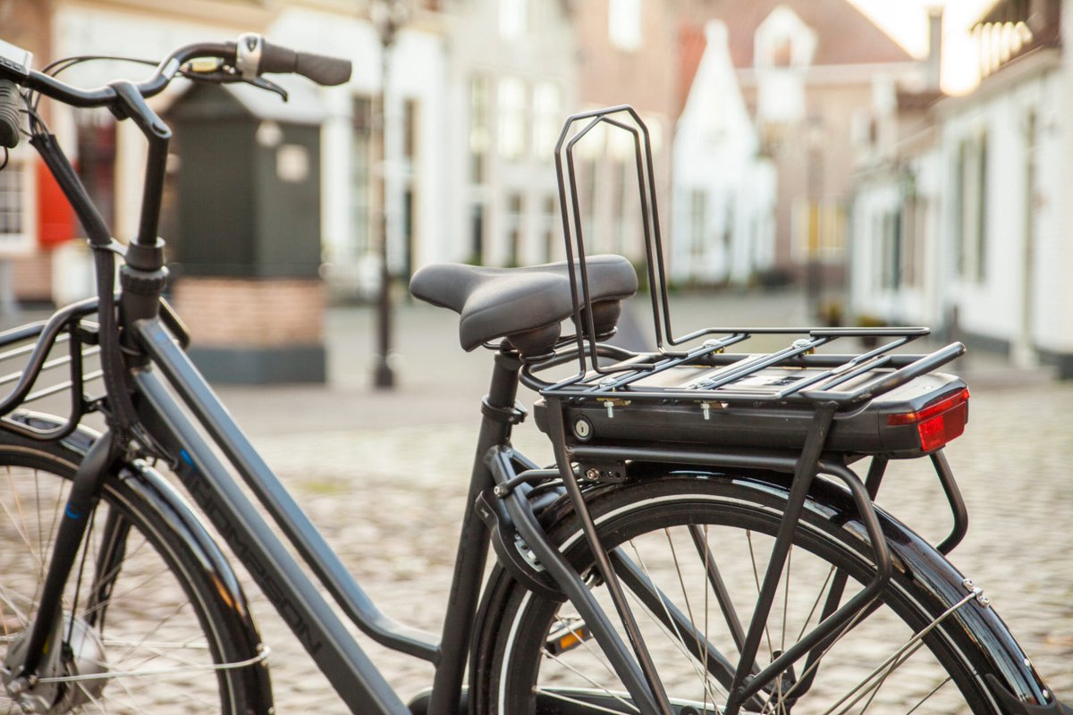 Steco Bag-Mee bagagedragerverbreder glans zwart
