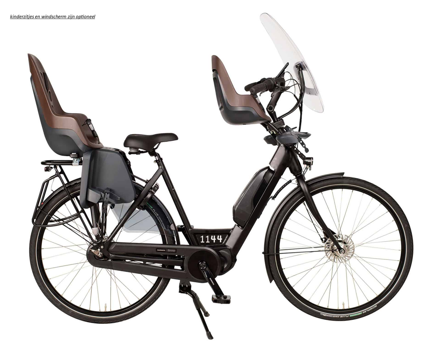 ALDO E-Multi moederfiets 28"- 50 cm N5RB Shimano Steps EP5 60NM mat zwart