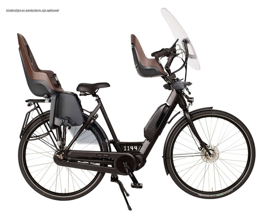 ALDO E-Multi moederfiets 28"- 55 cm N5RB Shimano Steps EP5 60NM mat zwart