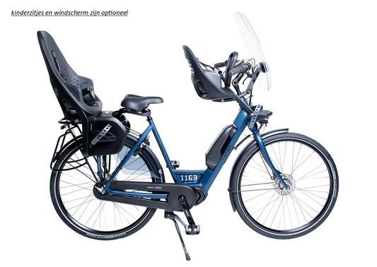 ALDO E-Multi moederfiets 28"- 55 cm N5RB Shimano Steps EP5 60NM azzuro blauw