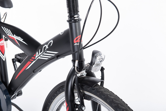 ALDO Roadstar 26" H 3GRN mat zwart red stripe