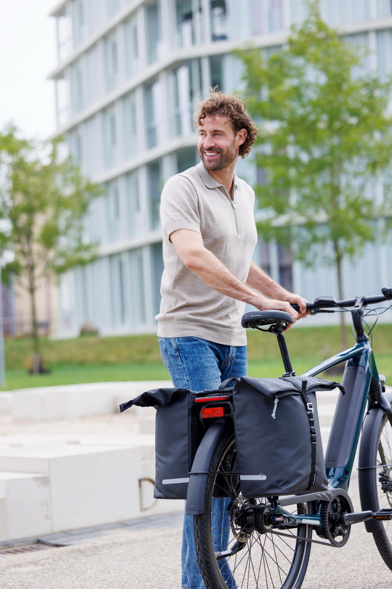 New Looxs tas nr. 168 Cantos Bag Double MIK 2.0 Black - 168.330MIK2.0