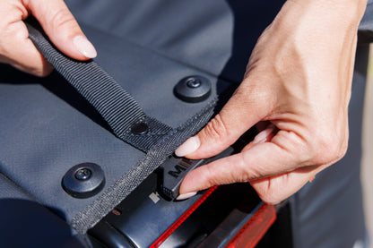 New Looxs tas nr. 168 Cantos Bag Double MIK 2.0 Black - 168.330MIK2.0