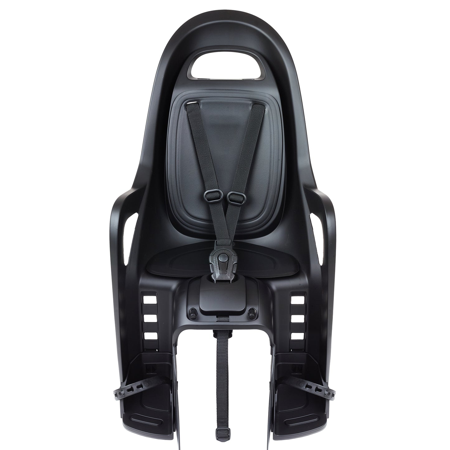 Polisport Groovy CFS XR All Black achterzitje dragerbevestiging