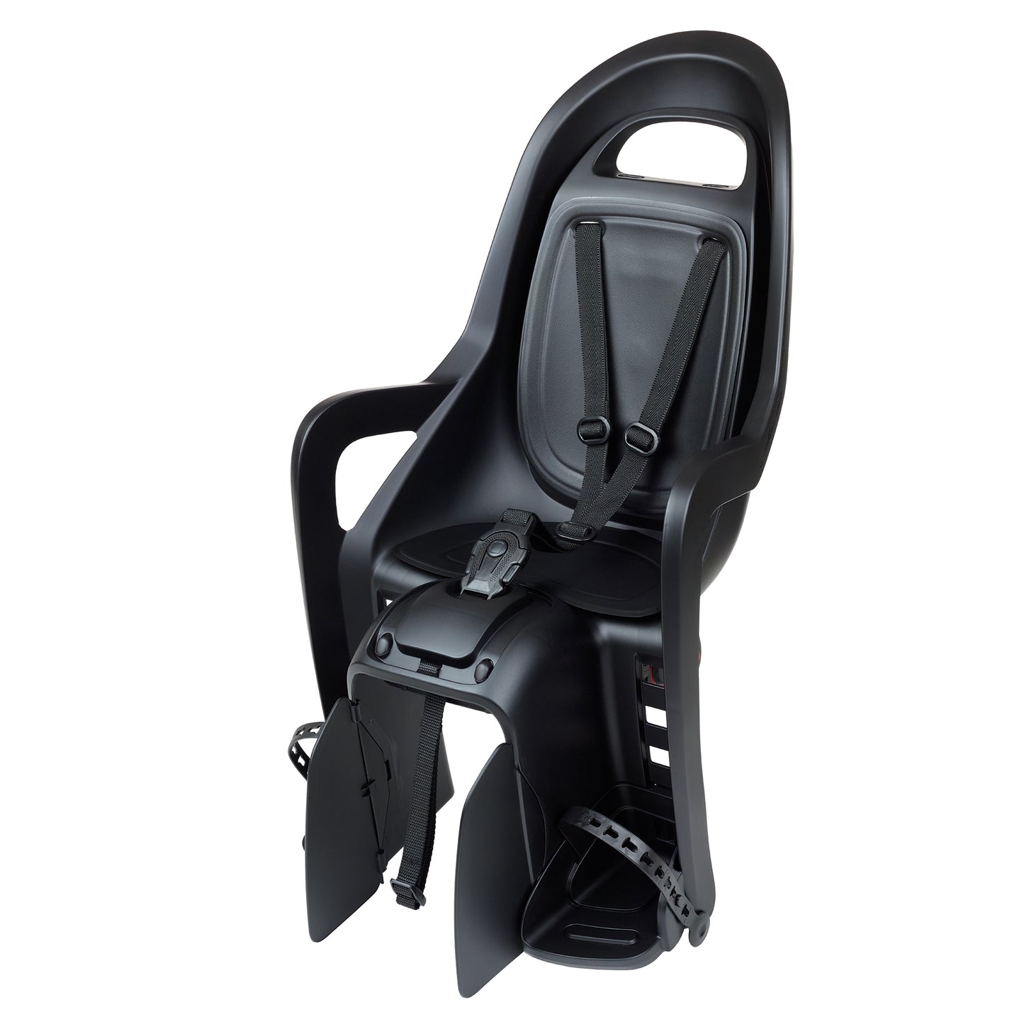 Polisport Groovy CFS XR All Black achterzitje dragerbevestiging