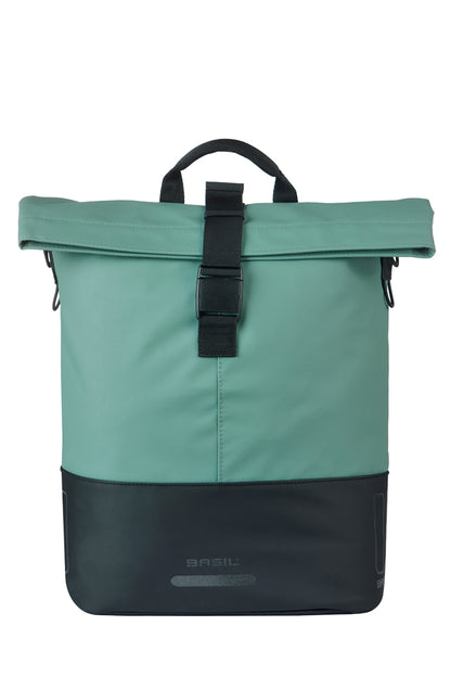 Basil 18496 Cove shopper MIK Hooks 14-16L zilvergroen/zwart