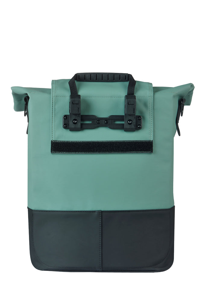 Basil 18496 Cove shopper MIK Hooks 14-16L zilvergroen/zwart