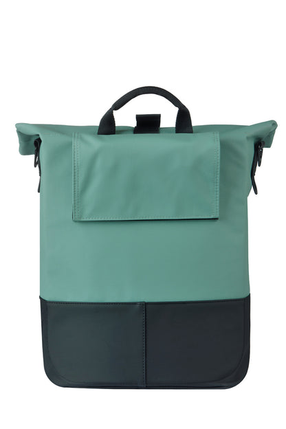 Basil 18496 Cove shopper MIK Hooks 14-16L zilvergroen/zwart