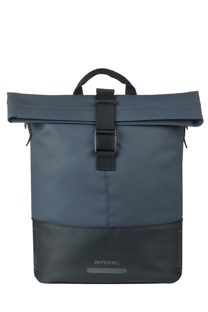 Basil 18497 Cove shopper MIK Hooks 14-16L marineblauw/zwart
