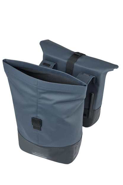 Basil 18503 Cove dubbele fietstas 28-32L marineblauw/zwart