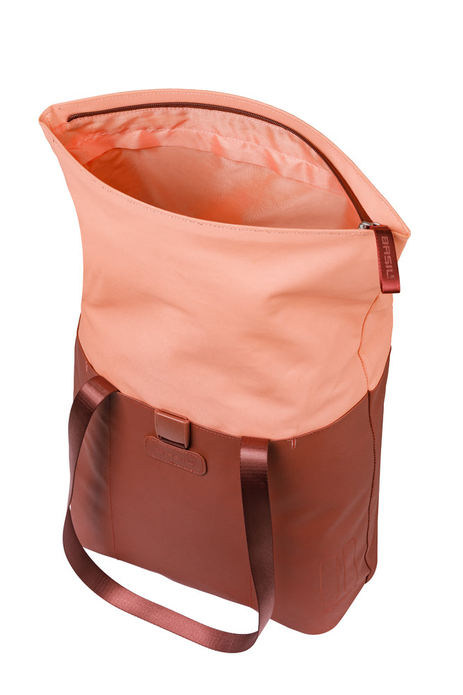 Basil 18512 Vive shopper MIK Hooks 15-20L bordeaux/roze
