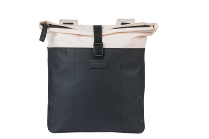 Basil 18516 Vive dubbele fietstas 28-35L gebroken wit/zwart
