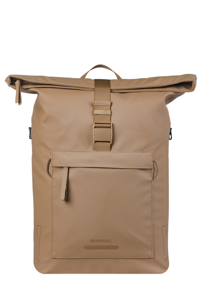 Basil 18540 Brooklyn schoudertas MIK Hooks 17L zand
