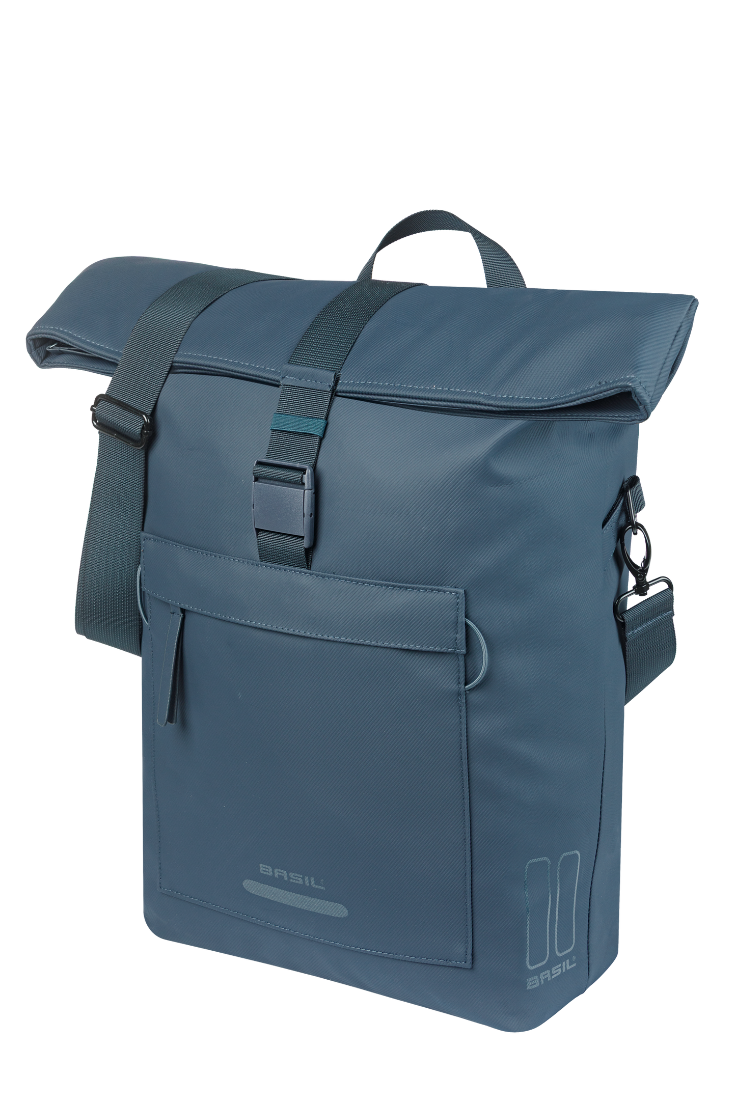 Basil 18541 Brooklyn schoudertas MIK Hooks 17L marineblauw