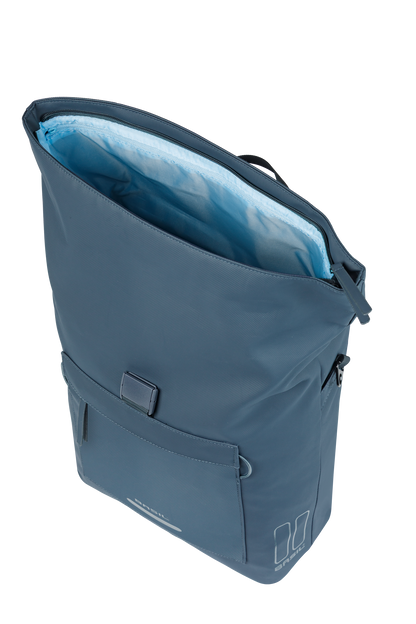 Basil 18541 Brooklyn schoudertas MIK Hooks 17L marineblauw