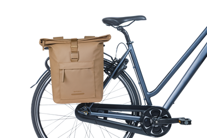 Basil 18546 Brooklyn dubbele fietstas 41L zand