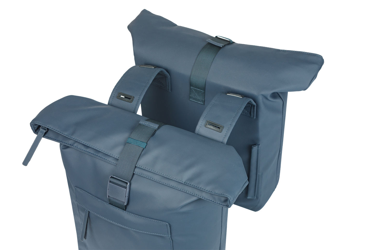 Basil 18547 Brooklyn dubbele fietstas 41L marineblauw