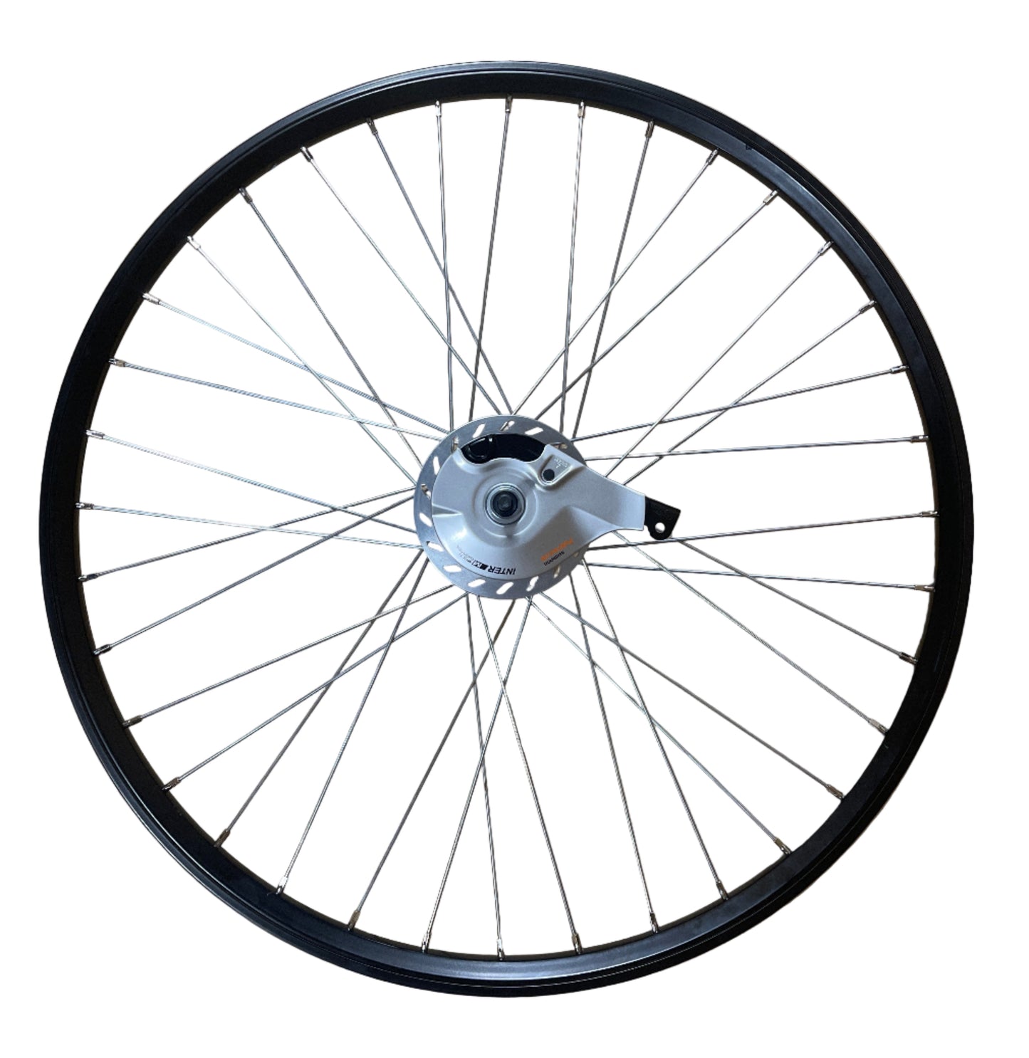 Achterwiel 28" - 622 Dynamic zwart RVS spaken Nexus 3 RB