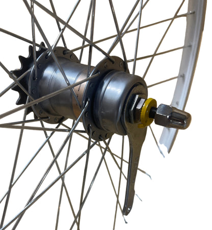 Achterwiel 26" - 559 / 26x1.75 BFK zilver 3V Nexus