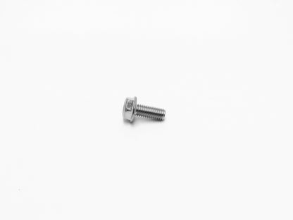 Spatbordbout M5 x 12 RVS + borgmoer