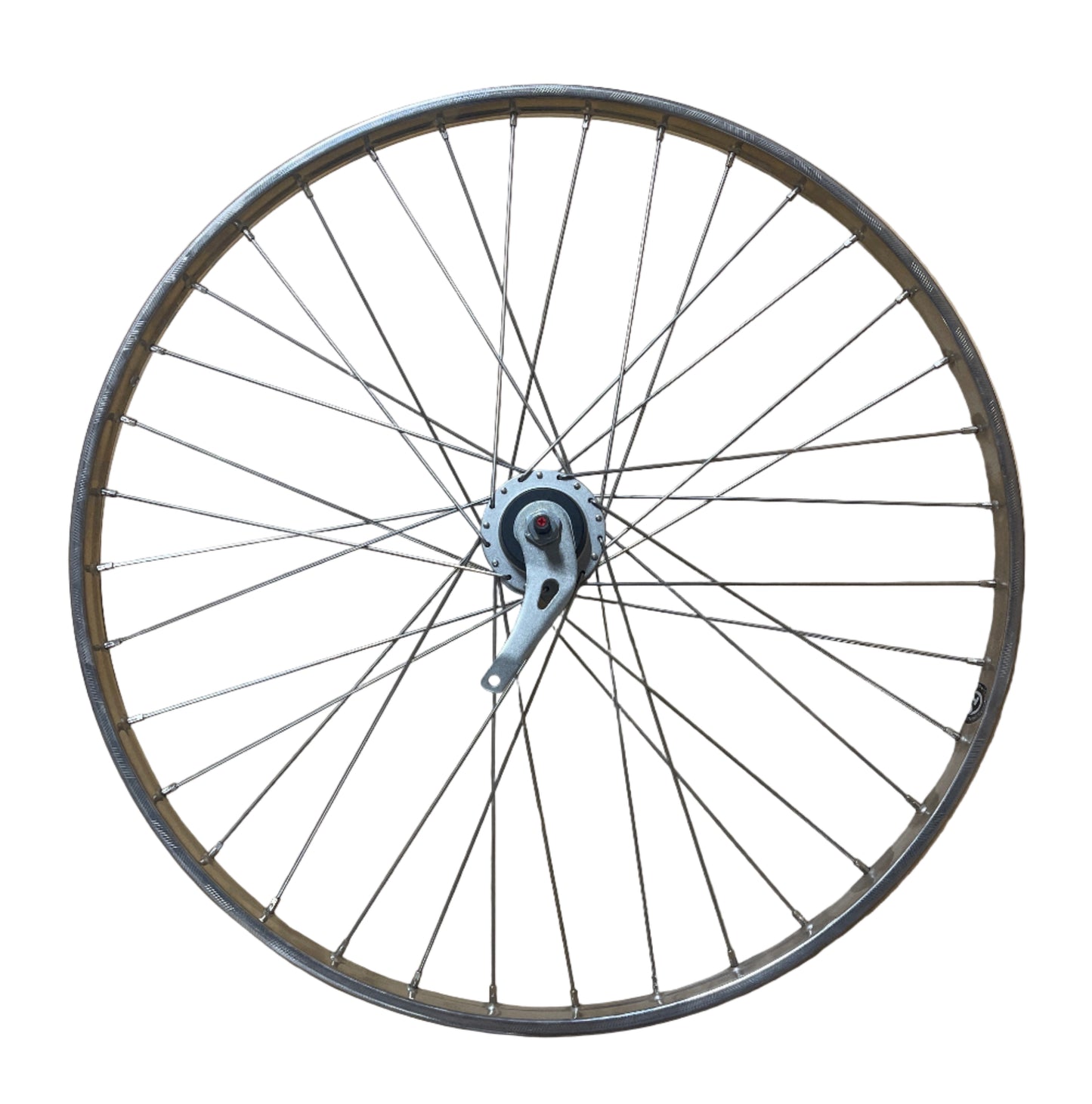 Achterwiel 804254 28x1.5/8x1.3/8 RVS SRAM 5GRN. remnaaf