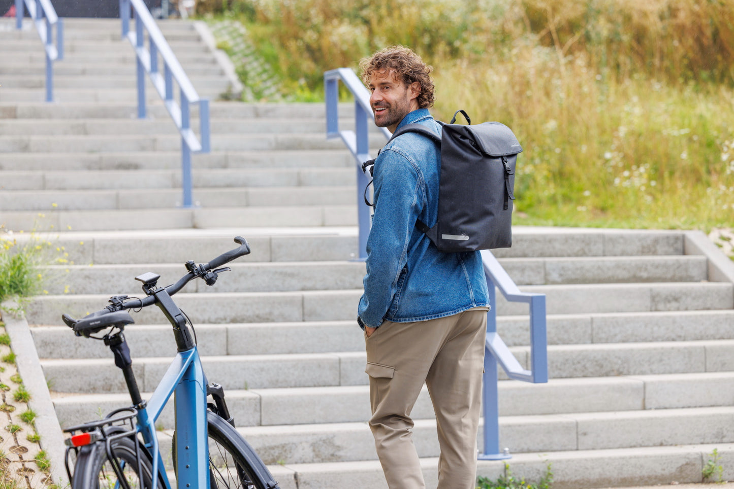 New Looxs tas nr. 322 Hamar backpack Anthracite - 322.157