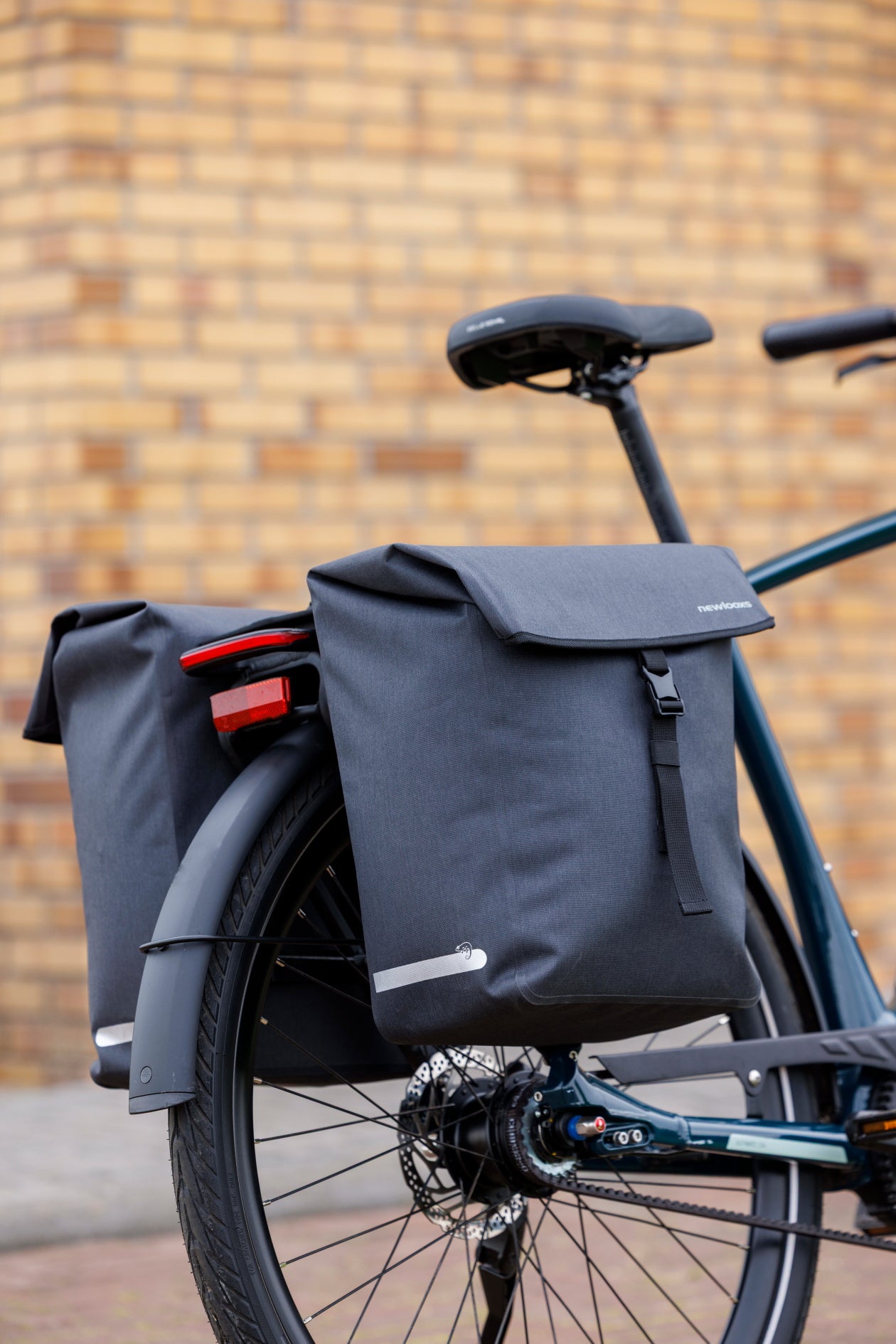 New Looxs tas nr. 323 Hamar Double MIK 2.0 Anthracite - 323.157MIK2.0