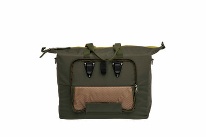 New Looxs tas nr. 357 Oslo Tendo laptop fietstas Olive/Yellow - 357.160