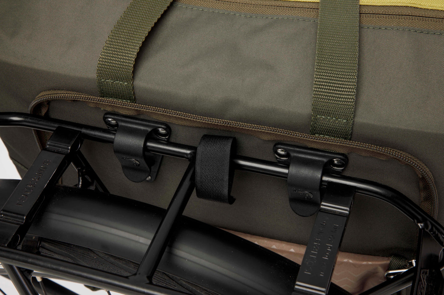 New Looxs tas nr. 357 Oslo Tendo laptop fietstas Olive/Yellow - 357.160