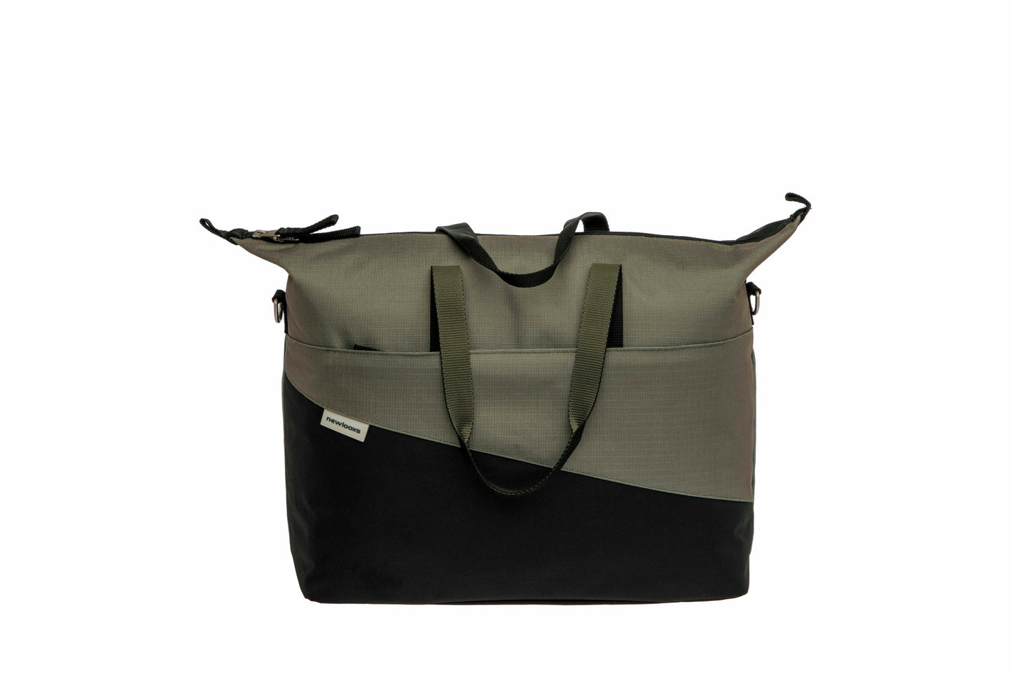 New Looxs tas nr. 357 Oslo Tendo laptop fietstas Black/Green - 357.162