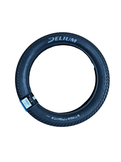 Bub. 76-406 / 20x3.00 Delium Streetfightr zwart SA-313 - Fatbike