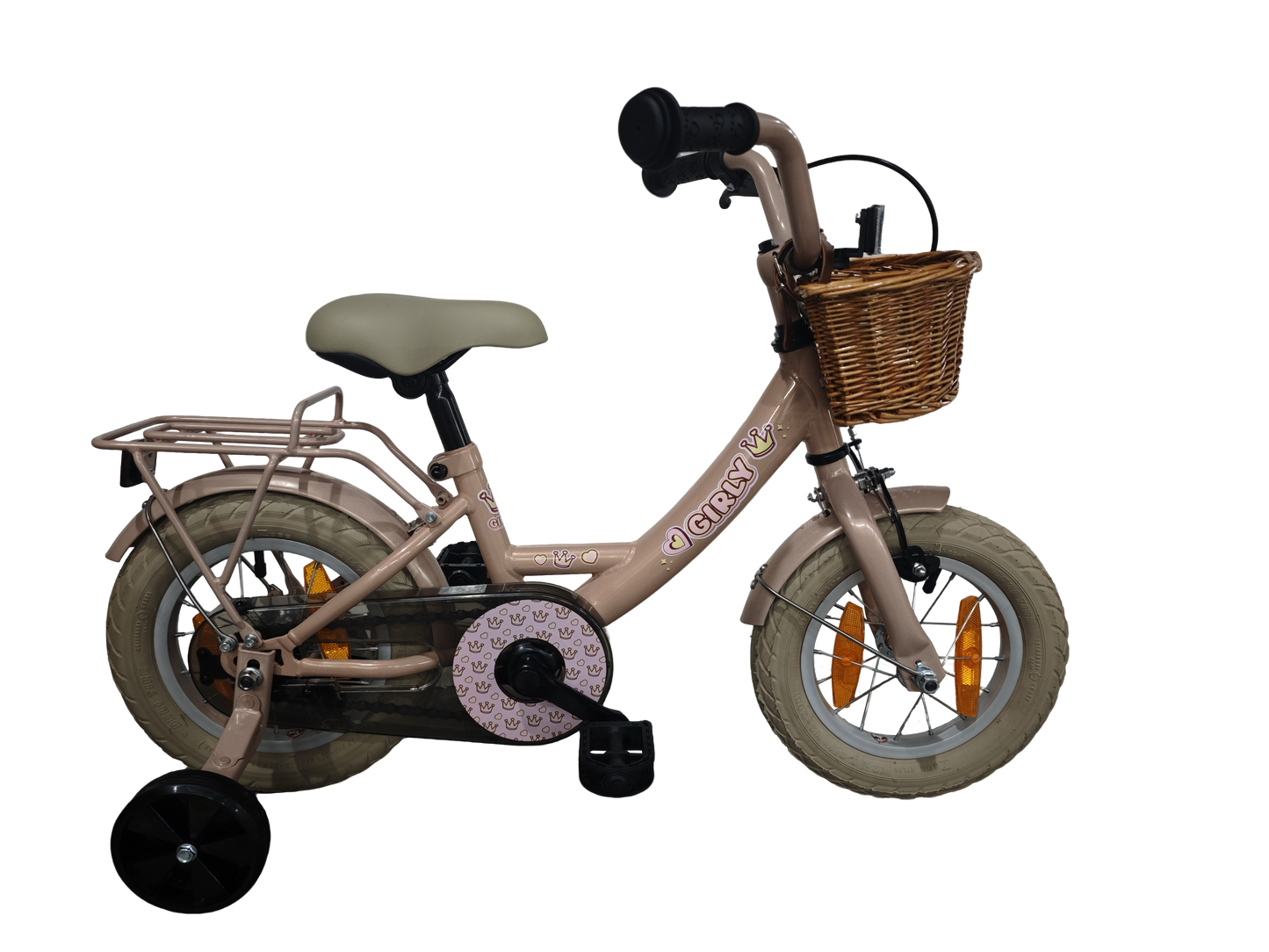 BFK 12" GIRLY meisjes roze + mand