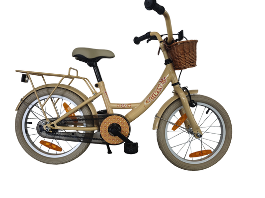 BFK 16" GIRLY meisjes goud + mand