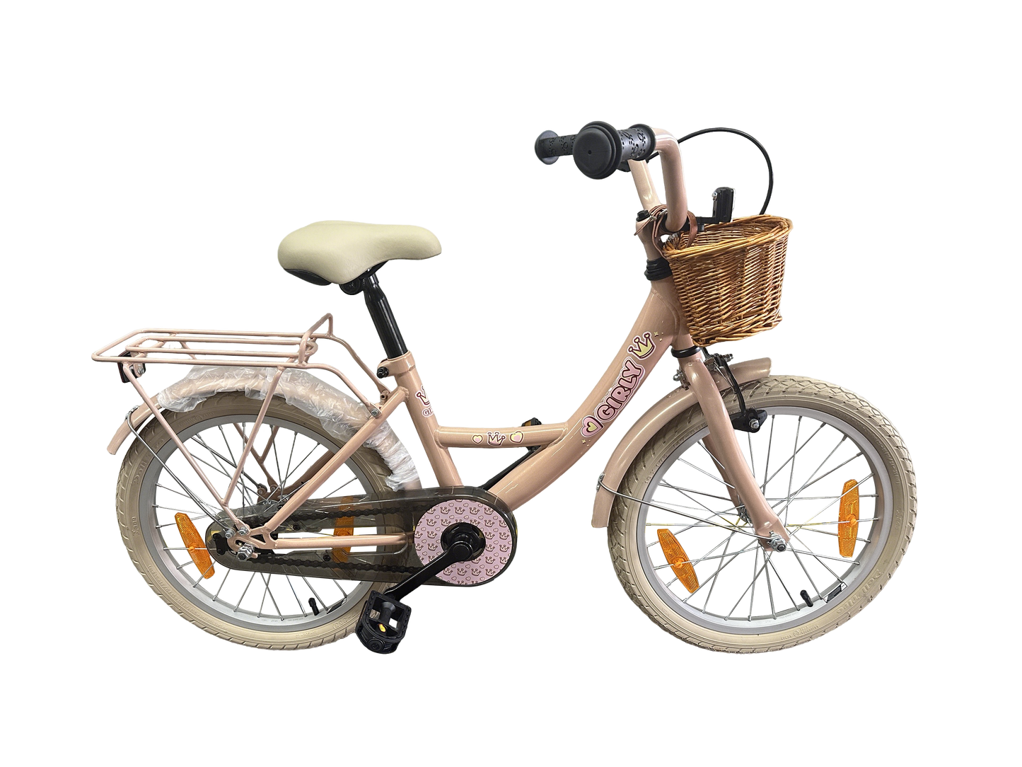 BFK 18" GIRLY meisjes roze + mand