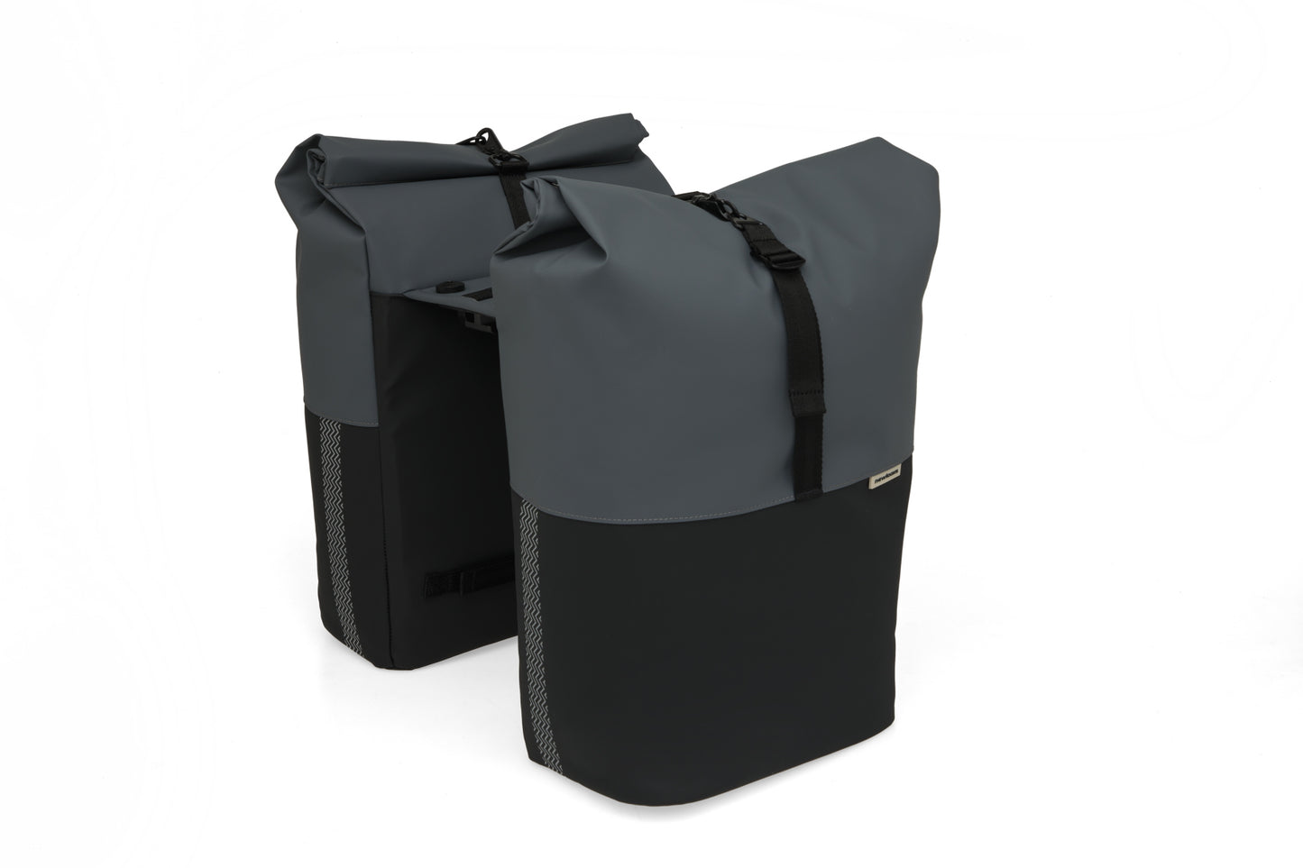 New Looxs tas nr. 393 Nyborg Double MIK Dark Grey/Black - 393.528MIK