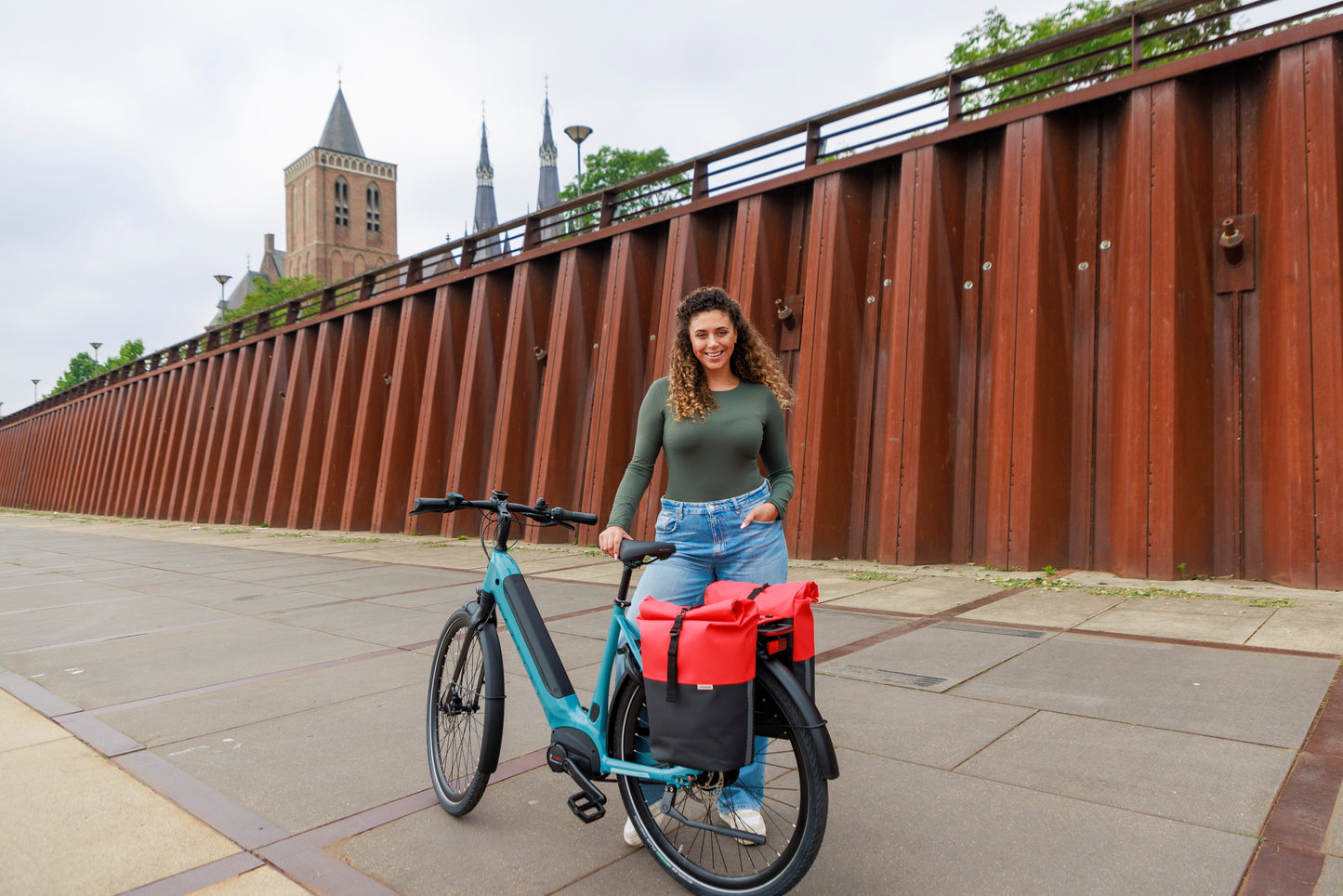 New Looxs tas nr. 393 Nyborg Double MIK Dark Grey/Black - 393.528MIK