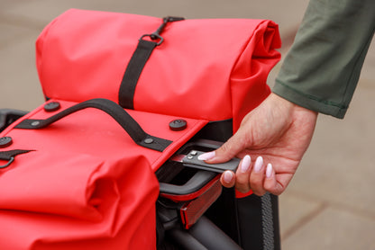 New Looxs tas nr. 393 Nyborg Double MIK Dark Grey/Black - 393.528MIK