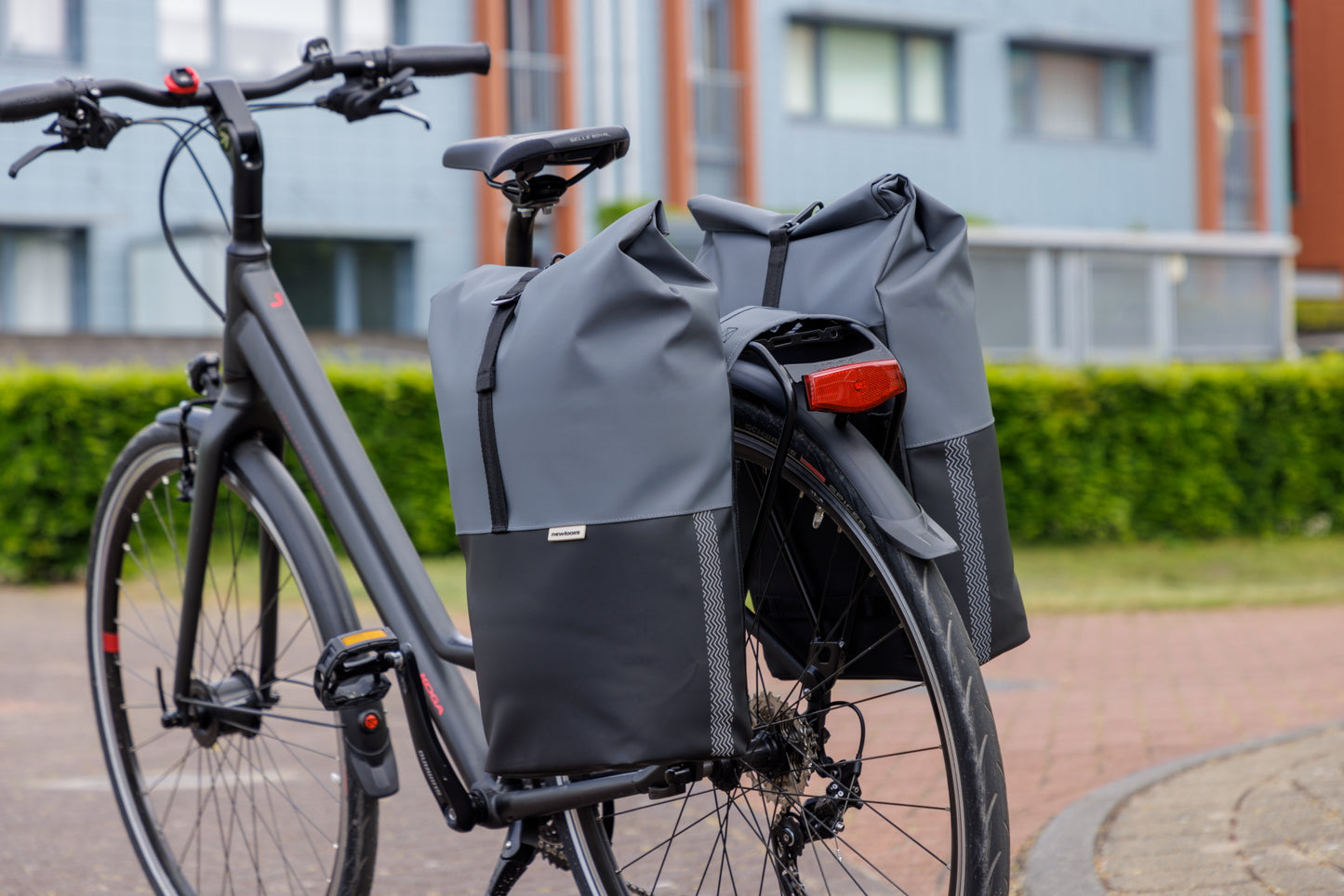 New Looxs tas nr. 393 Nyborg Double Dark Grey/Black - 393.528