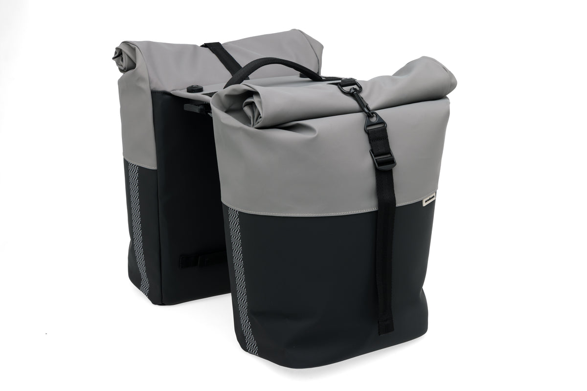 New Looxs Nyborg Double MIK 2.0 Grey Black 34L - 393.544MIK2