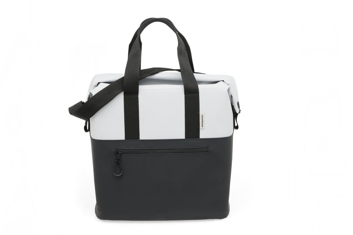 New Looxs Nyborg Shopper Light Grey Black 26L - 394.537