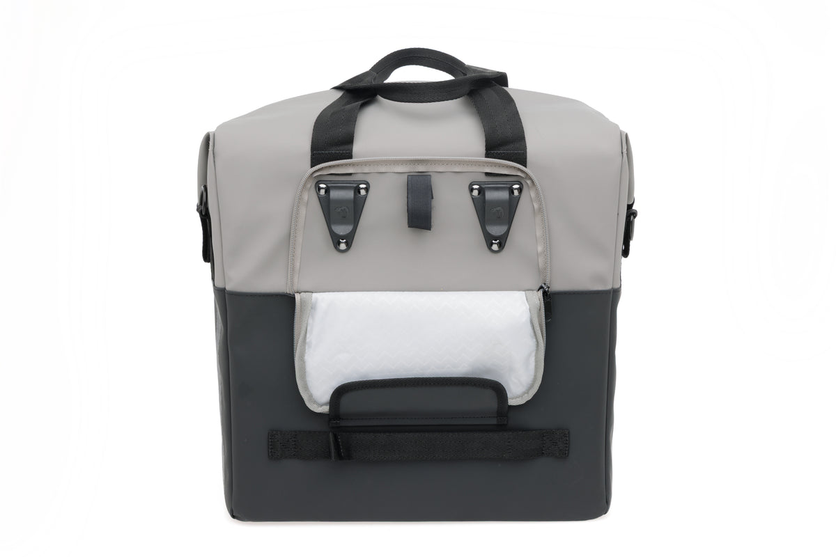 New Looxs Nyborg Shopper Grey Black 26L - 394.544
