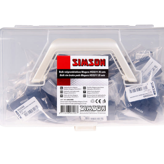 Simson 600208B bulk hydraulische velgrembl. Magura HS33/11 (25 sets)
