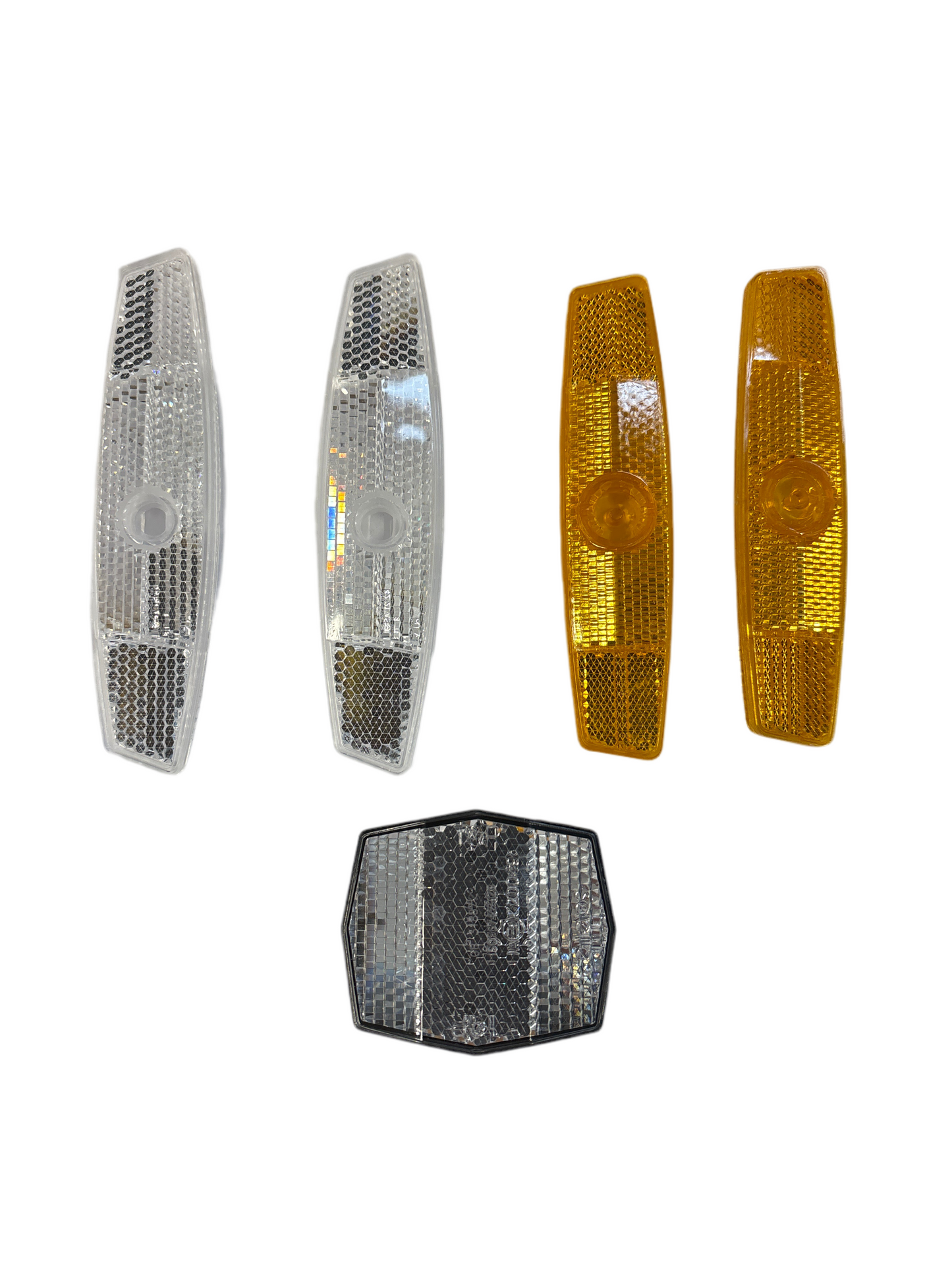 Reflector voor, achter en spaak (sorti)