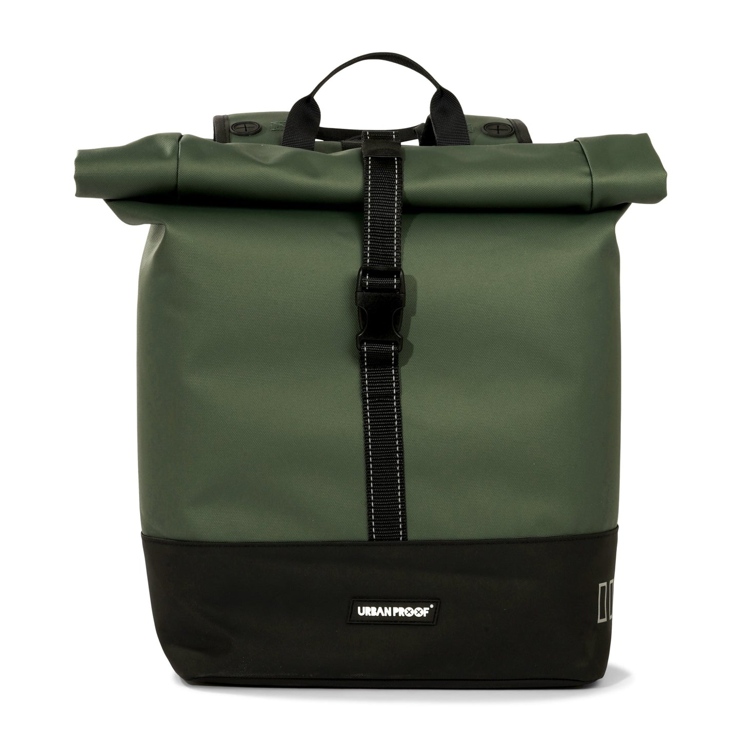 Urban Proof Double Rolltop Bag 38L groen - Recycled